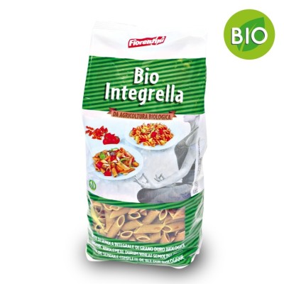Pasta Penne Integrale Bio ad Alto Contenuto di Fibre Fiorentini - 500 g