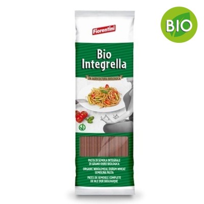 Pasta Spaghetti Integrale Bio ad Alto Contenuto di Fibre Fiorentini - 500 g