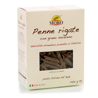 Penne con Grano Saraceno Moro - confezione da 375 g