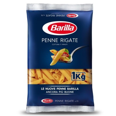 Pasta  Penne  Rigate Barilla - confezione da 1000 g
