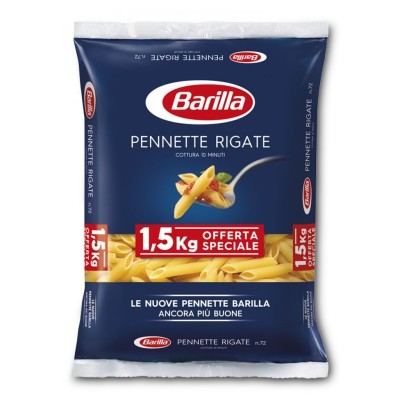 Pasta  Pennette  Rigate  - confezione da 500 g