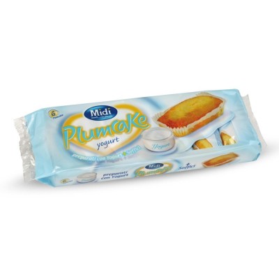 Plumcake allo Yogurt confezione da 6pz Midi - 210 g
