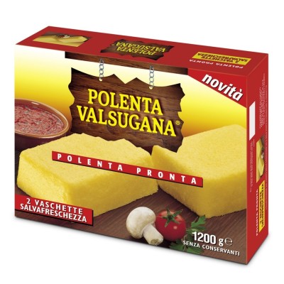 Polenta Valsugana Pronta 2 Vaschette x 600g - 1200 g