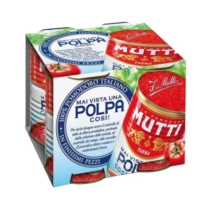 Polpa di Pomodoro Mutti - 4 x 400 g