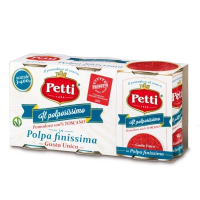 Polpa  Gran Cubetti  Valfrutta - 3 x 400 g