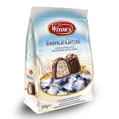Praline Bianco Cuore Witor's - 250 g