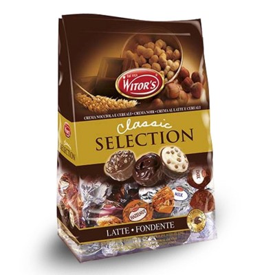 Praline Classic Selection Latte e Fondente Witor's - 250 g