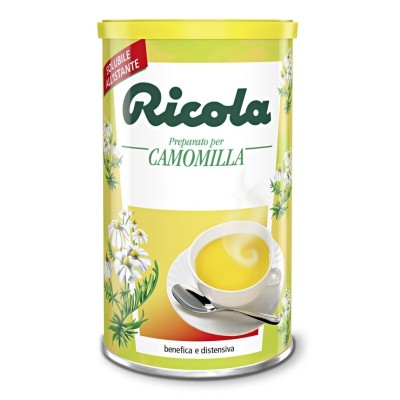 Preparato per Camomilla Benefica e Distensiva Barattolo Ricola - 200 g