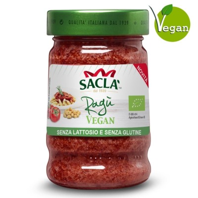 Ragù Vegan di Soia Saclà - confezione  da 190 g