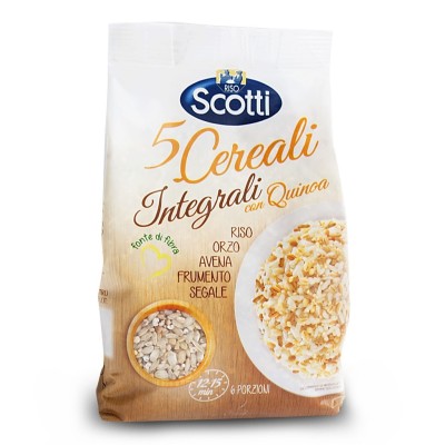 Riso ai 5 Cereali Integrale con Quinoa Scotti - 500 g