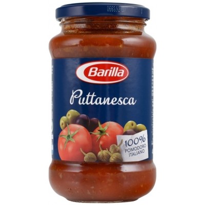 Sugo  Barilla  alla  Puttanesca - confezione da 400  g