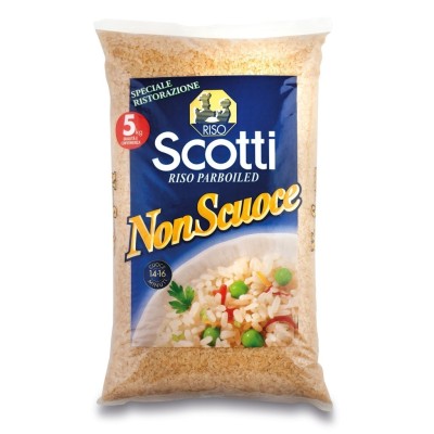 Riso Parboiled "non scuoce" Scotti - 5000 g