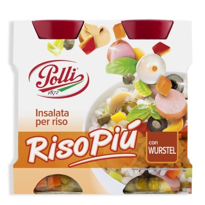 Riso più Insalata di Riso con Wurstel Polli - 2 x 290 g