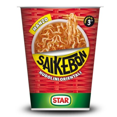 Saikebon Nudolini Orientali Manzo Star - 60 g