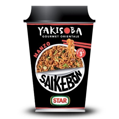 Saikebon Yakisoba Manzo Star - 93 g