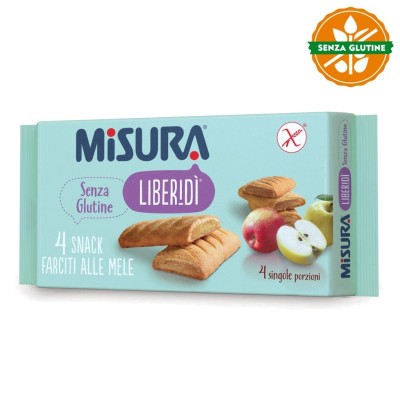 Snack Farcito alle Mele Senza Glutine Misura - 160 g