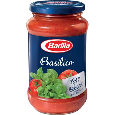 Sugo  Barilla  al  Basilico - confezione da 400  g