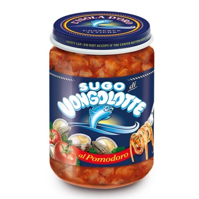 Sugo di Vongolotte al Pomodoro L'Isola D'Oro - 130 g