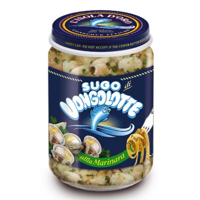 Sugo di Vongolotte alla Marinara L'Isola D'Oro - 130 g