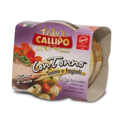 Tonno e Fagioli Contonno Callipo - 160 g