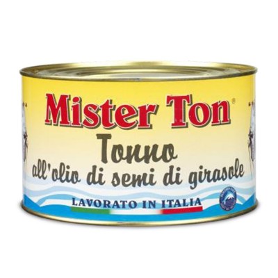 Tonno in Olio di Girasole Mister Ton - 1650 g