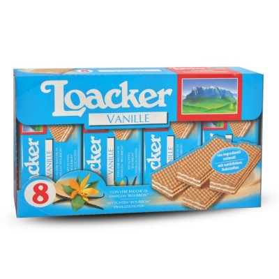 Wafer Milk 8x45g Loacker - 360 g
