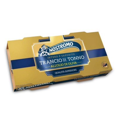 Trancio di Tonno all'Olio di Oliva 2x100g Nostromo - 200 g