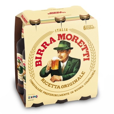 Birra Moretti - 6 x 33 cl
