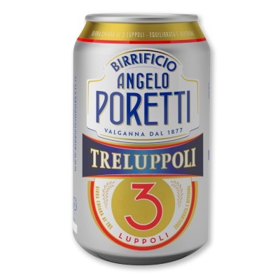 Birra  3 Luppoli Lattina Angelo Poretti - 33 cl