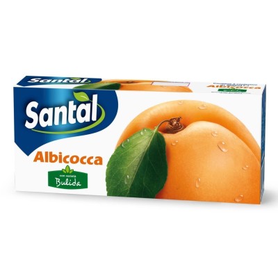 Succo e Polpa Albicocca Santal - 3 x 200 ml