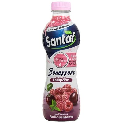 Succo Benessere Mix di Frutta al Lampone Santal - 750 ml