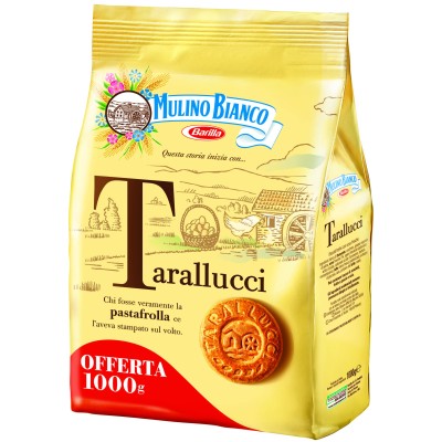 Biscotti Tarallucci Mulino Bianco Barilla - 1000 g