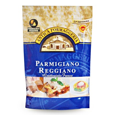 Formaggio Parmigiano Reggiano DOP Grattugiato Antica Formaggeria - 100 g