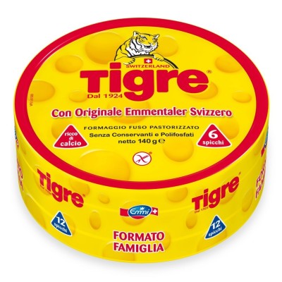 Formaggio Fuso Pastorizzato Duo Emmentaler Svizzero Tigre - 280 g