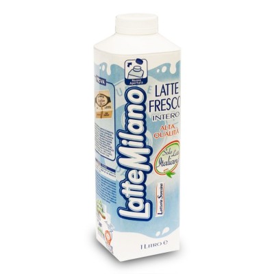 Latte Fresco Intero Alta Qualità Milano - 1000 ml