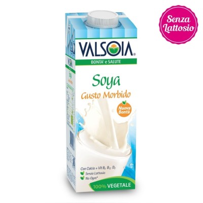 Soyadrink Gusto Morbido 50cl Valsoia Senza Lattosio - 500 ml