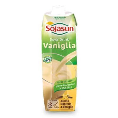Sojasun Drink Soia Vaniglia Più Calcio - 1000 ml