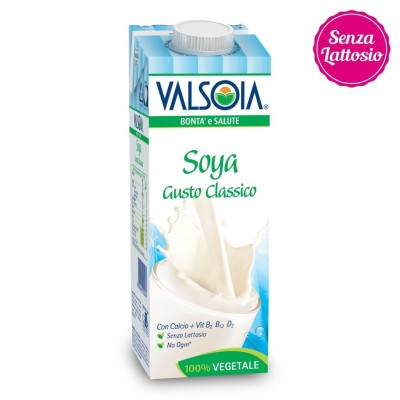Soyadrink Gusto Classico Valsoia Senza Lattosio - 1000 ml
