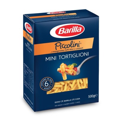 Pasta  Mini  Tortiglioni - confezione da 500 gr