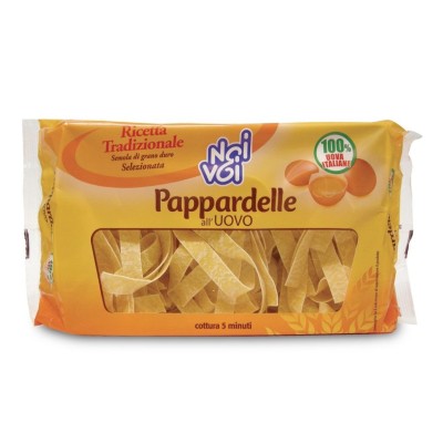 Pasta  Pappardelle  all'uovo - confezione da 500 g