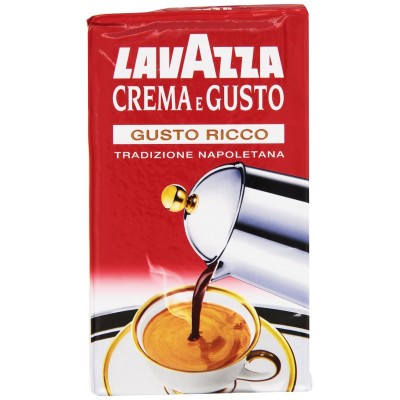 Caffè  Lavazza  Crema e Gusto Ricco - confezione  da  250 g