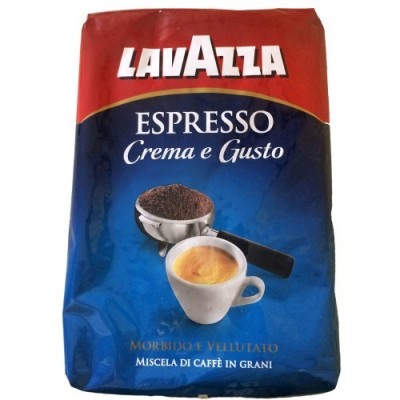 Caffè  Lavazza  Espresso  Crema e Gusto In Grani - confezione  da  1000 g