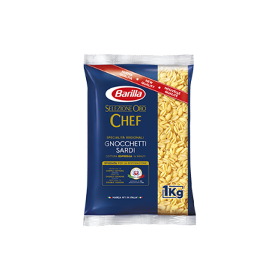 Pasta Gnocchetti Sardi Selezione Oro di Semola di Grano Duro Barilla - confezione da 1000 g