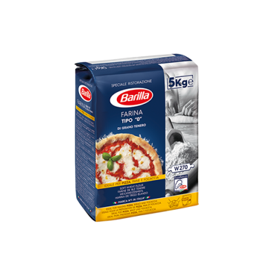 Farina di Grano Tenero Tipo "0" Barilla - 5000 g