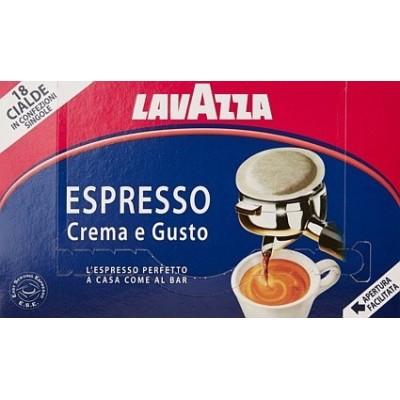 Caffè Crema e Gusto Lavazza - confezione  18 cialde 