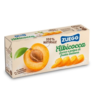 Nettare Albicocca  Zuegg - 3 x 200 ml
