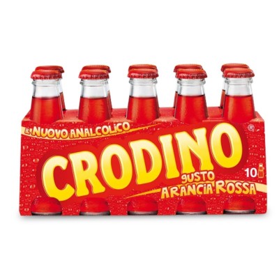 Crodino Arancia Rossa - Confezione 10 cl x 10 pz 1000 ml
