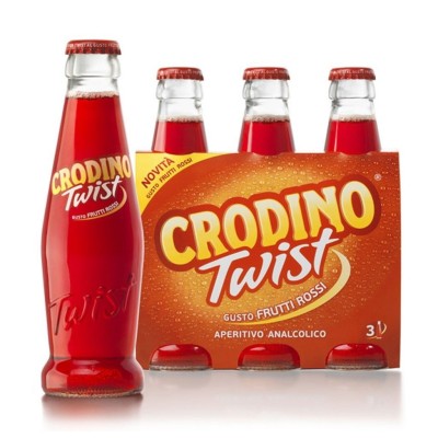 Crodino Twist Frutti Rossi 3x17,5cl - 530 ml