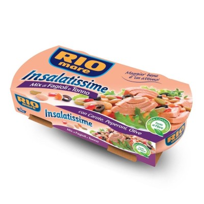 Insalatissime Mix di Fagioli e Tonno Rio Mare - 2 x 160 g