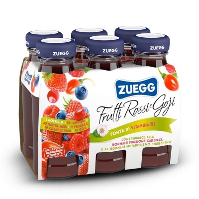 Nettare di Frutti Rossi con Goji Zuegg - 6 x 125 ml